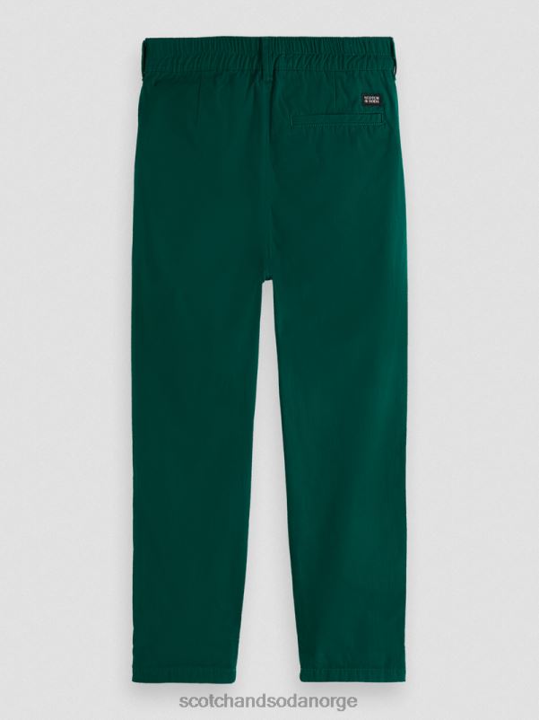 barn løs chino med konisk passform skog N40XD794 klær Scotch & Soda