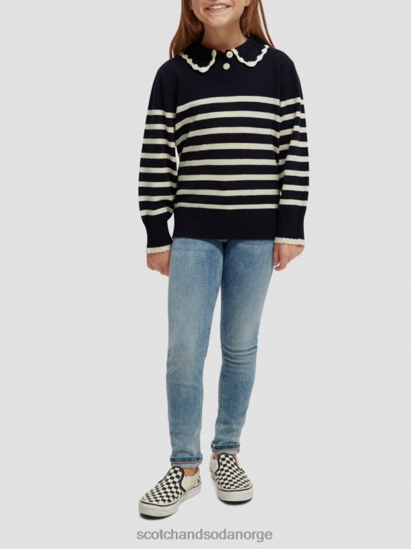 barn la milou skinny fit jeans skattejakt N40XD760 klær Scotch & Soda