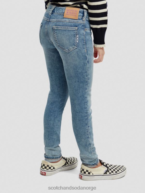 barn la milou skinny fit jeans skattejakt N40XD760 klær Scotch & Soda
