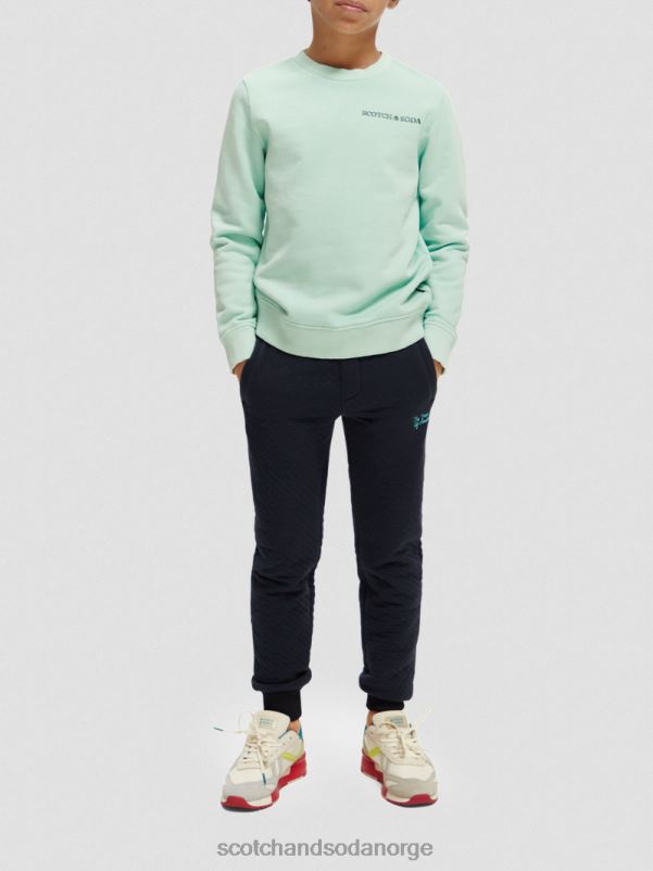 barn joggebukser i bundet jersey natt N40XD776 klær Scotch & Soda