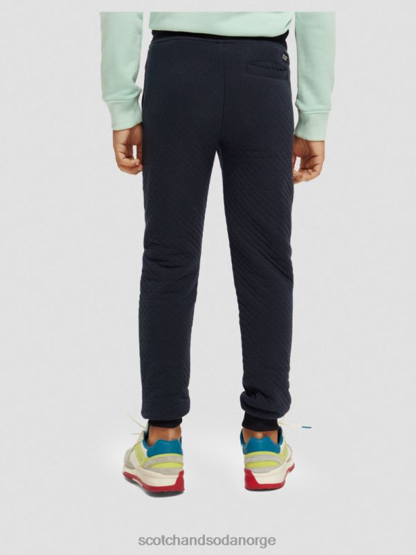 barn joggebukser i bundet jersey natt N40XD776 klær Scotch & Soda