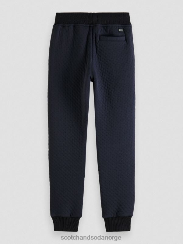 barn joggebukser i bundet jersey natt N40XD776 klær Scotch & Soda