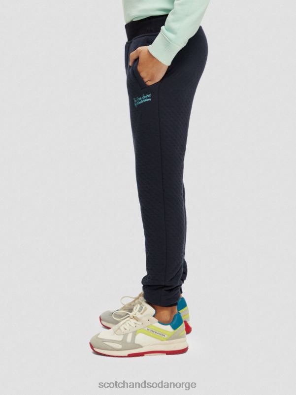 barn joggebukser i bundet jersey natt N40XD776 klær Scotch & Soda
