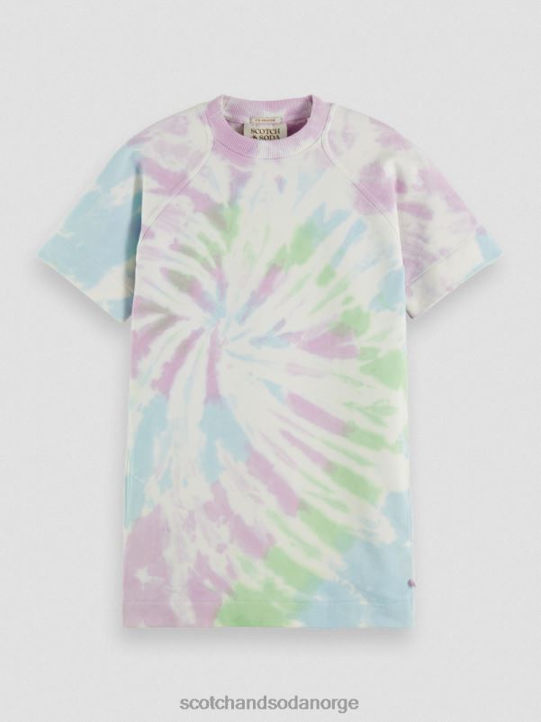 barn tie-dye minikjole i økologisk bomull bindefarge N40XD729 klær Scotch & Soda