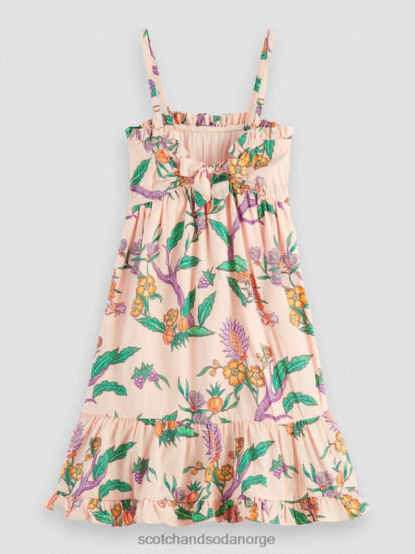 barn trykt smock midikjole blomsterhage N40XD731 klær Scotch & Soda