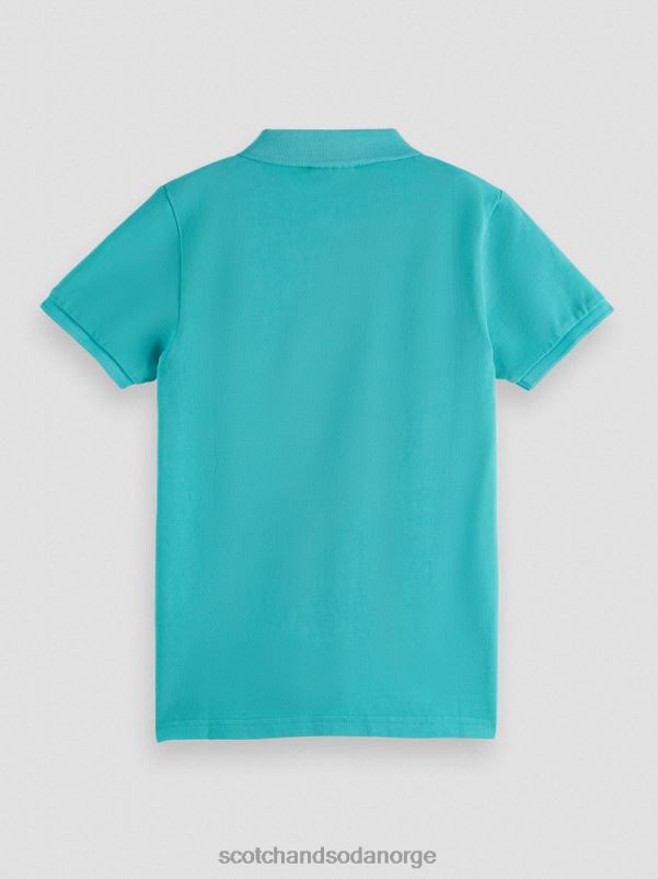 barn plaggfarget piképolo aqua N40XD785 klær Scotch & Soda