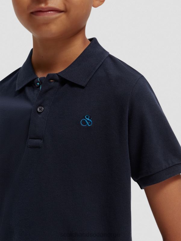 barn plaggfarget piképolo natt N40XD778 klær Scotch & Soda