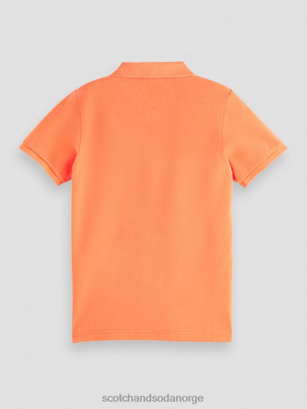 barn plaggfarget piképolo neon krydret appelsin N40XD787 klær Scotch & Soda