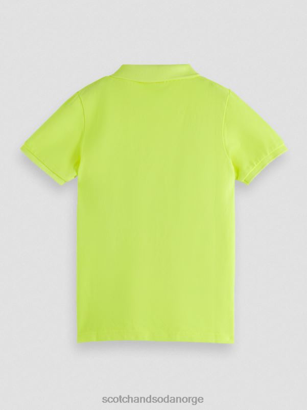barn plaggfarget piképolo neon sitron N40XD783 klær Scotch & Soda