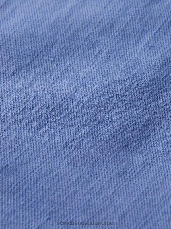 barn plaggfarget lin-blandet cargo-shorts kornblomst N40XD805 klær Scotch & Soda