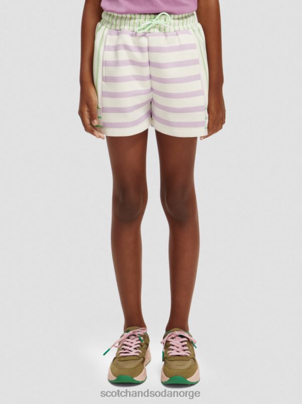 barn svetteshorts med blandede striper stripete N40XD765 klær Scotch & Soda