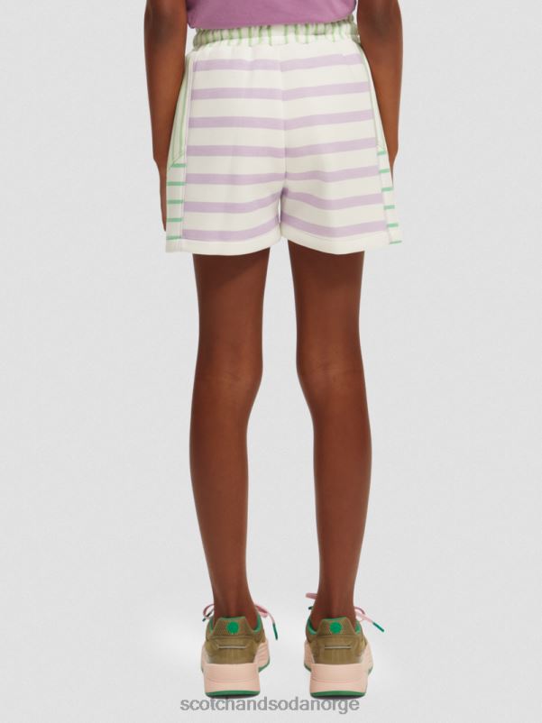 barn svetteshorts med blandede striper stripete N40XD765 klær Scotch & Soda