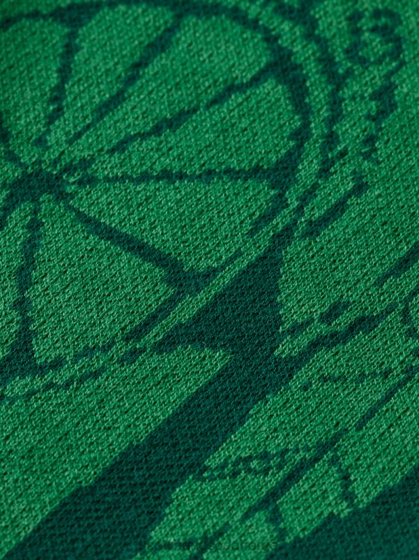 barn strikket leirskjorte i økologisk bomull frukt intarsia N40XD777 klær Scotch & Soda