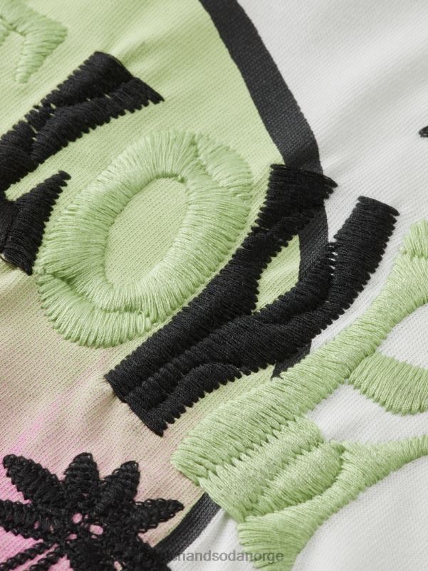 barn født til å elske kunst-t-skjorte off white N40XD742 klær Scotch & Soda