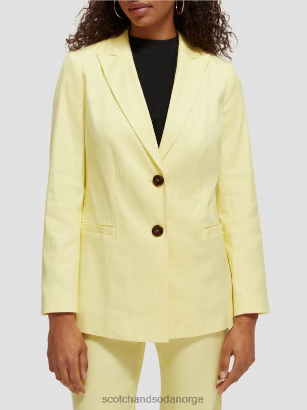 kvinner enkeltspent blazer popcorn N40XD182 klær Scotch & Soda