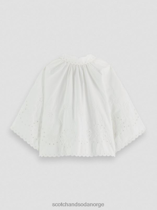kvinner broderie anglaise crop topp hvit N40XD40 klær Scotch & Soda