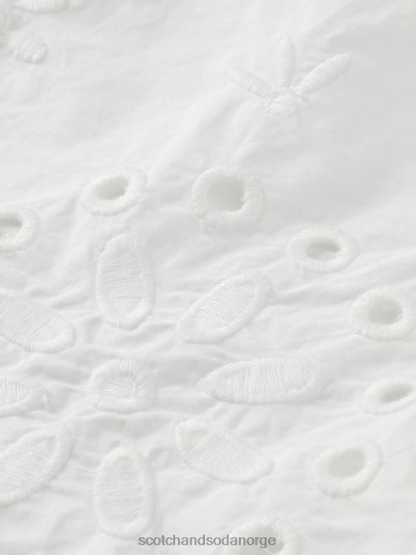 kvinner broderie anglaise crop topp hvit N40XD40 klær Scotch & Soda