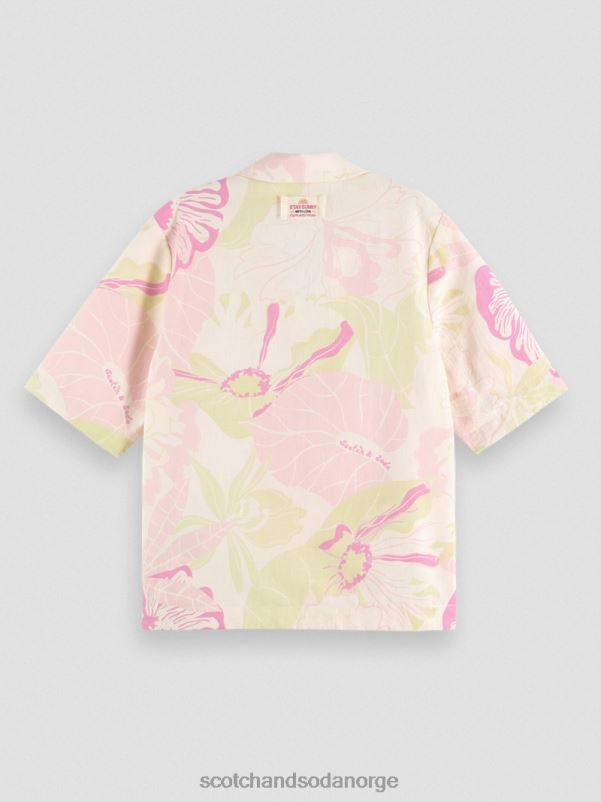 kvinner trykket leirskjorte vondelfield blomst N40XD42 klær Scotch & Soda