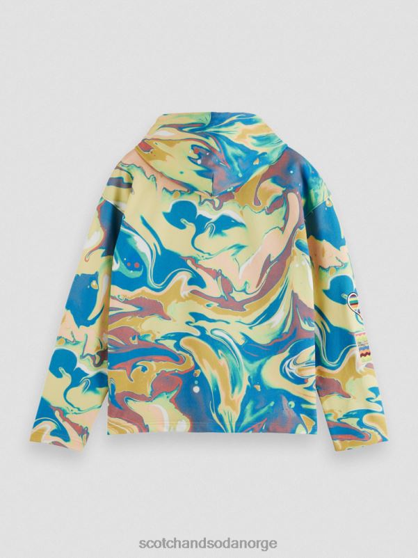 kvinner født til å elske hettegenser marmor N40XD212 klær Scotch & Soda