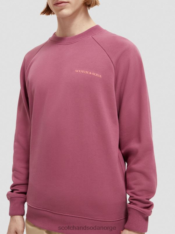 kvinner genser med rund hals i økologisk bomull dahlia N40XD196 klær Scotch & Soda