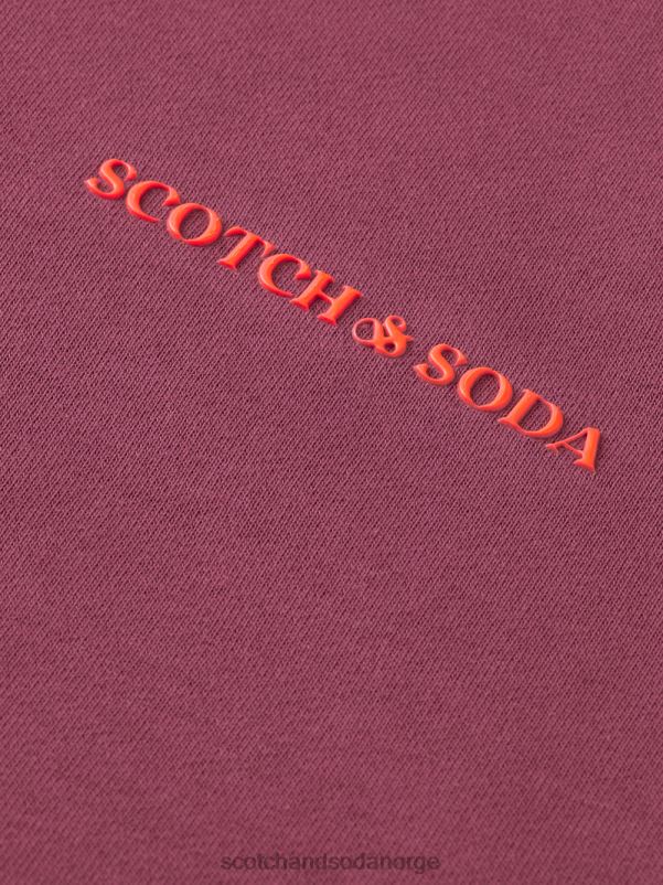 kvinner genser med rund hals i økologisk bomull dahlia N40XD196 klær Scotch & Soda