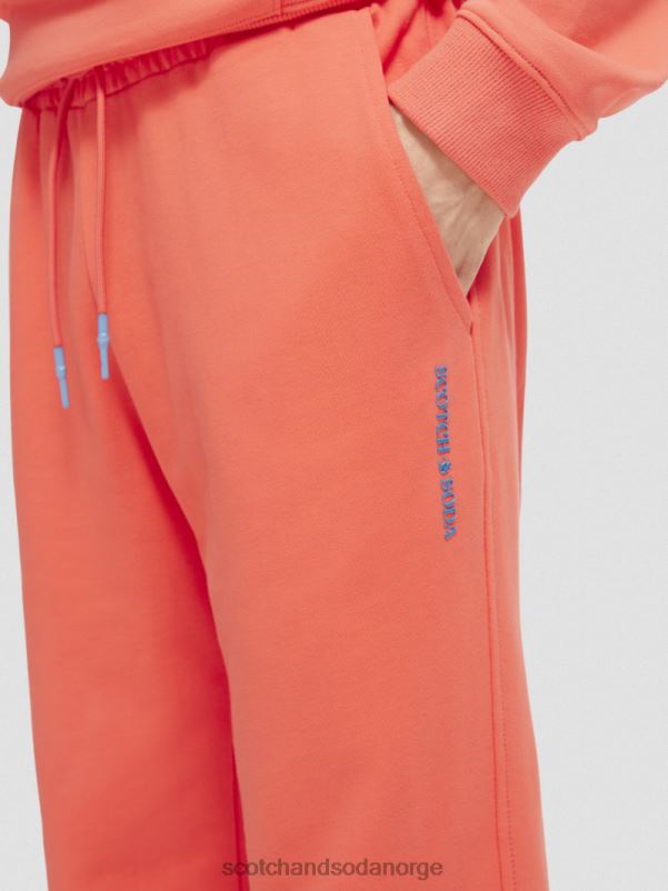kvinner joggebukser i økologisk bomull hibiskus N40XD207 klær Scotch & Soda