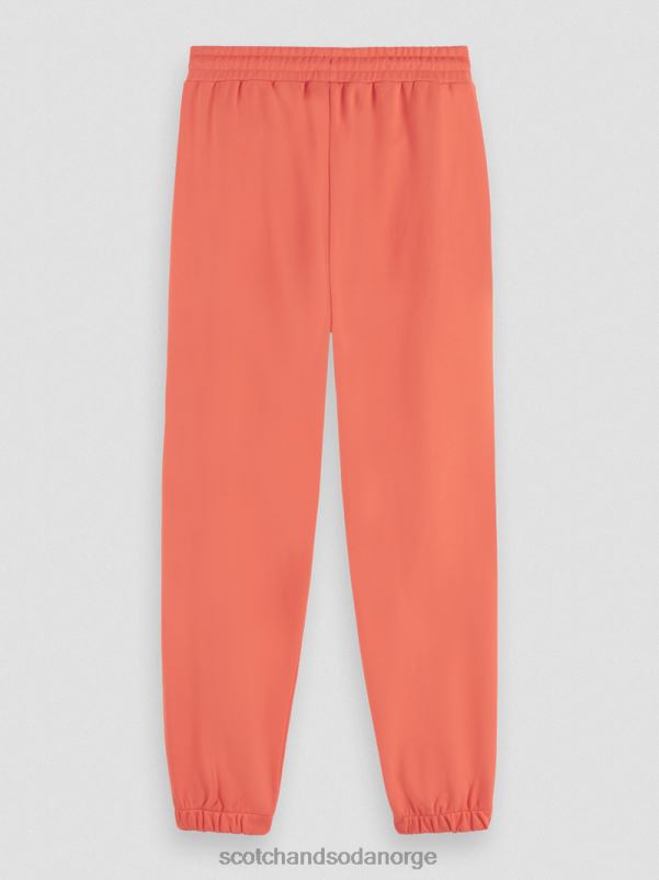 kvinner joggebukser i økologisk bomull hibiskus N40XD207 klær Scotch & Soda