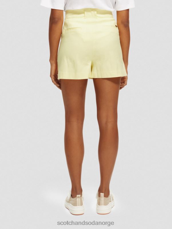 kvinner høye plisserte shorts popcorn N40XD235 klær Scotch & Soda