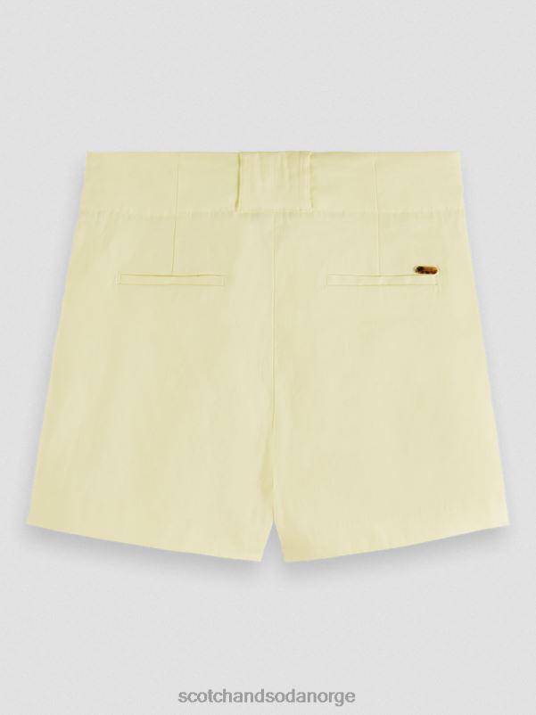 kvinner høye plisserte shorts popcorn N40XD235 klær Scotch & Soda