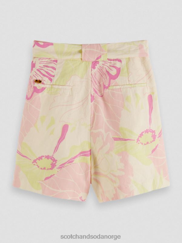 kvinner høyhøyde mellomlange shorts vondelfield blomst N40XD237 klær Scotch & Soda