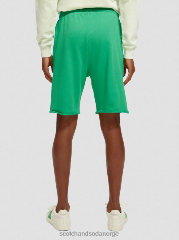 kvinner svetteshorts i økologisk bomull amazon grønn N40XD253 klær Scotch & Soda