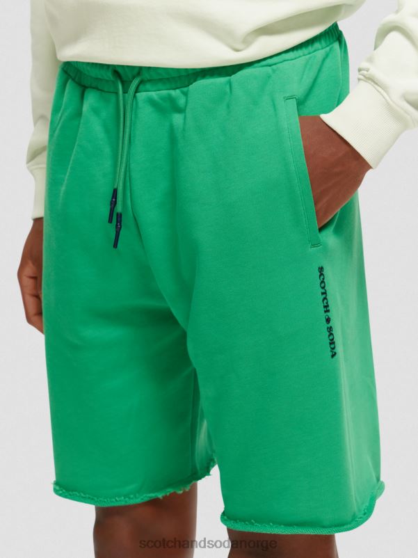 kvinner svetteshorts i økologisk bomull amazon grønn N40XD253 klær Scotch & Soda