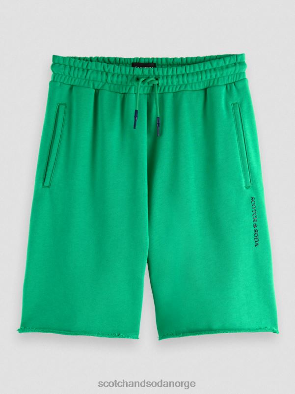 kvinner svetteshorts i økologisk bomull amazon grønn N40XD253 klær Scotch & Soda