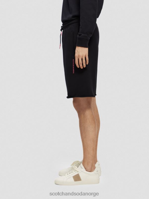 kvinner svetteshorts i økologisk bomull marinen N40XD251 klær Scotch & Soda