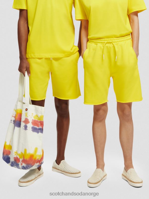 kvinner svetteshorts i økologisk bomull solskinn N40XD250 klær Scotch & Soda