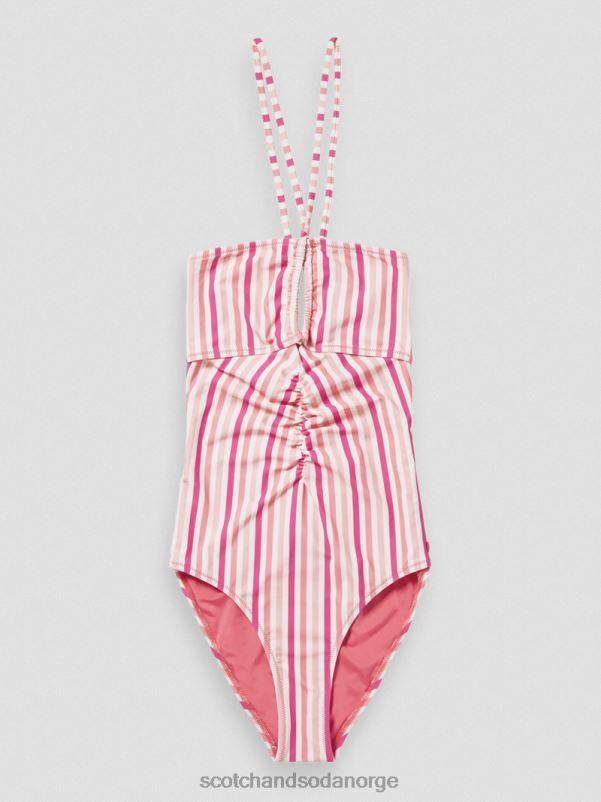 kvinner grime badedrakt rosa punch N40XD257 klær Scotch & Soda