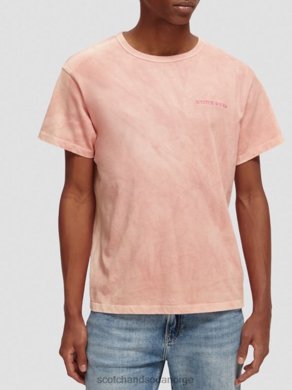 kvinner plantefarget t-skjorte flamingo N40XD120 klær Scotch & Soda