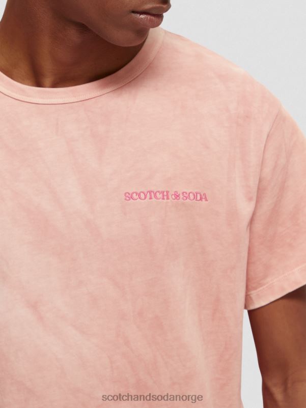 kvinner plantefarget t-skjorte flamingo N40XD120 klær Scotch & Soda