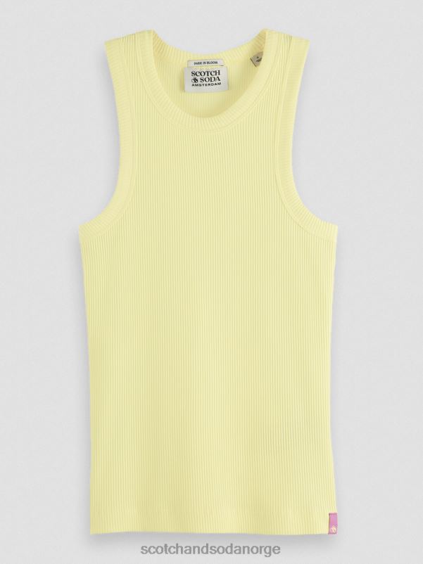 kvinner ribbestrikket racerback tank-topp popcorn N40XD110 klær Scotch & Soda