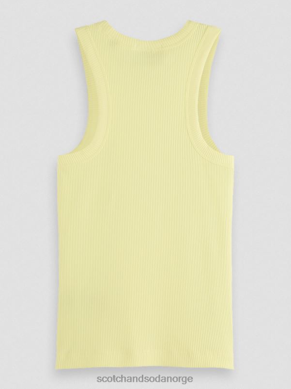 kvinner ribbestrikket racerback tank-topp popcorn N40XD110 klær Scotch & Soda