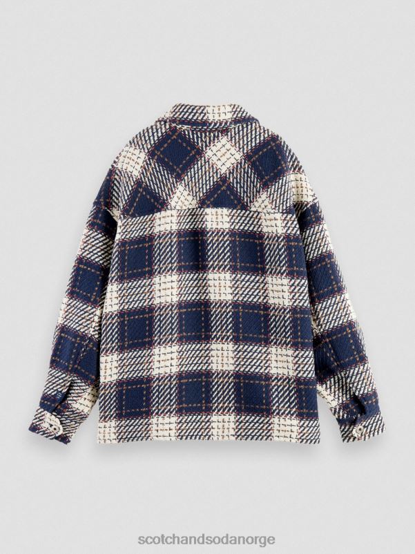 kvinner rutete vattert overskjorte kombo a N40XD144 klær Scotch & Soda