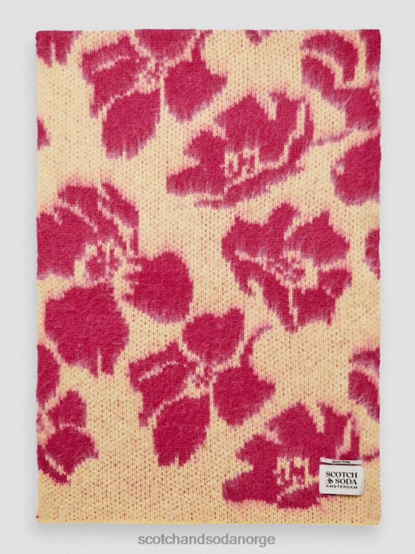 kvinner børstet jacquardvevd skjerf popcorn N40XD279 tilbehør Scotch & Soda