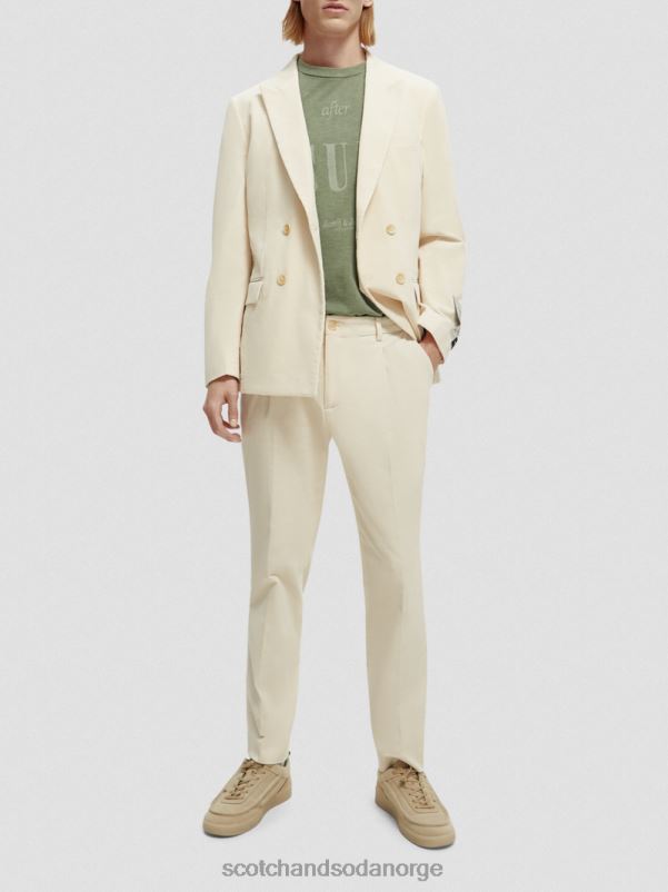 menn dobbeltspent cordfløyelblazer sett N40XD662 klær Scotch & Soda