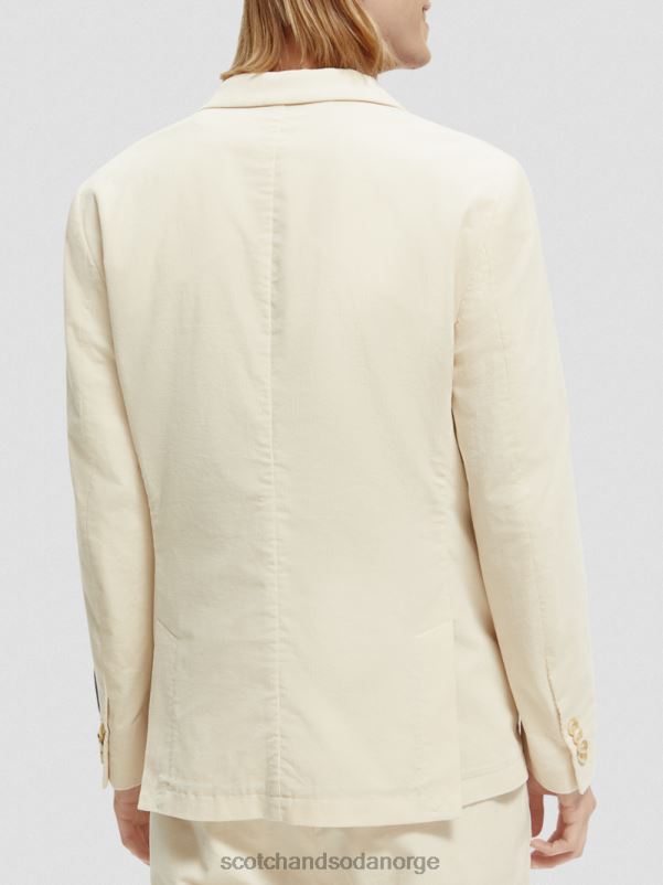 menn dobbeltspent cordfløyelblazer sett N40XD662 klær Scotch & Soda