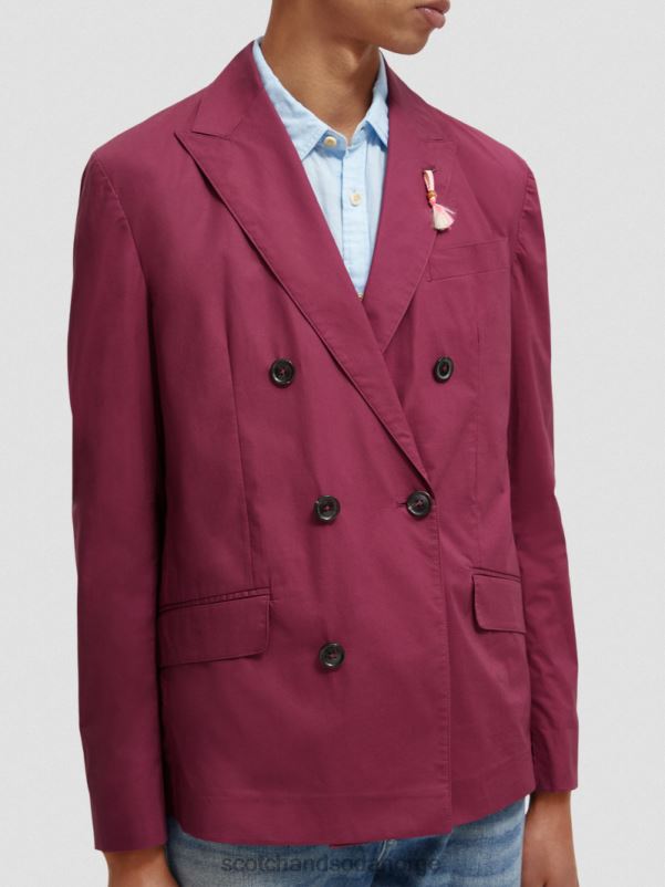 menn lett dobbeltspent blazer dahlia N40XD661 klær Scotch & Soda