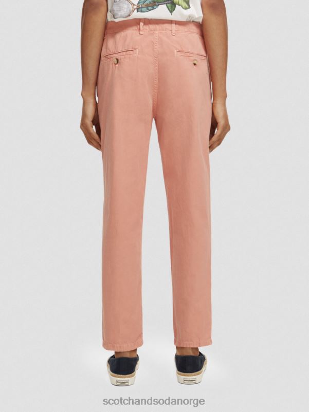 menn den vanlige, tapered-fit plaggfargede joggeren flamingo N40XD488 klær Scotch & Soda
