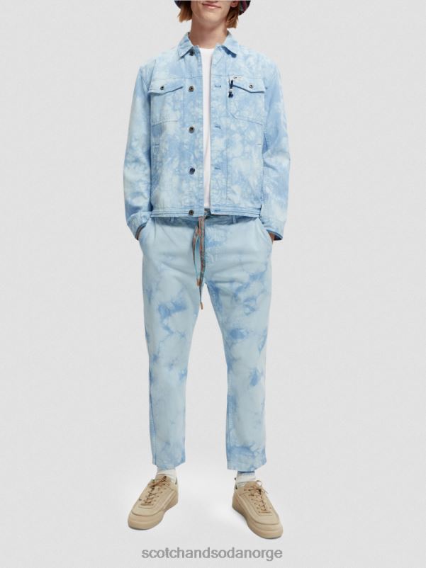 menn favoritt chinoen med konisk passform kombinasjon b N40XD482 klær Scotch & Soda
