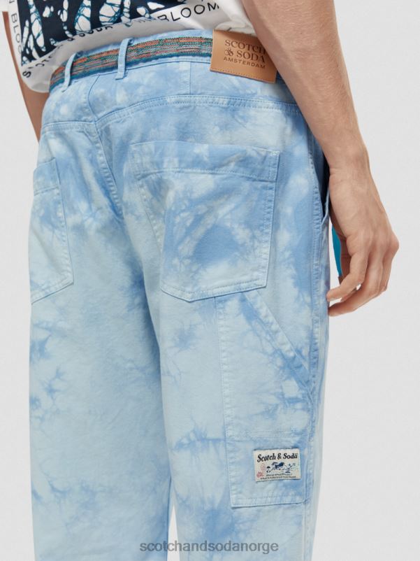 menn favoritt chinoen med konisk passform kombinasjon b N40XD482 klær Scotch & Soda