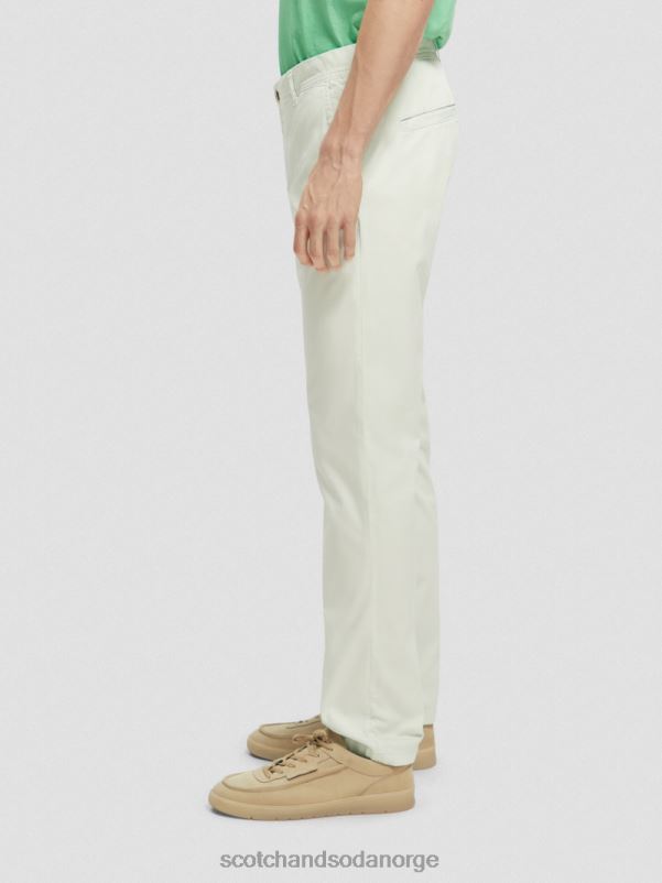 menn mott plaggfarget superslim fit chino mynte N40XD499 klær Scotch & Soda