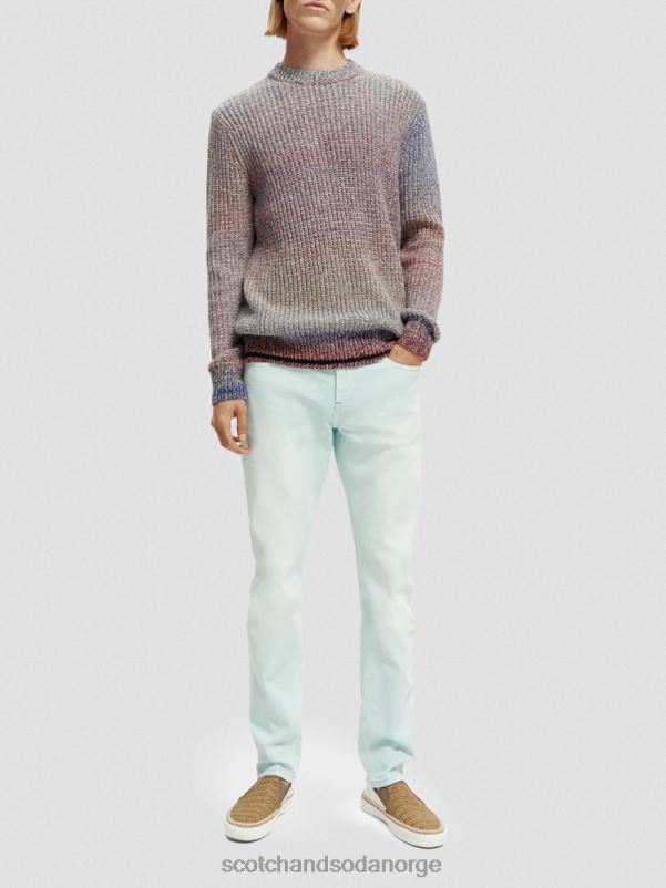 menn gradient ribbestrikket genser kombinasjon b N40XD632 klær Scotch & Soda